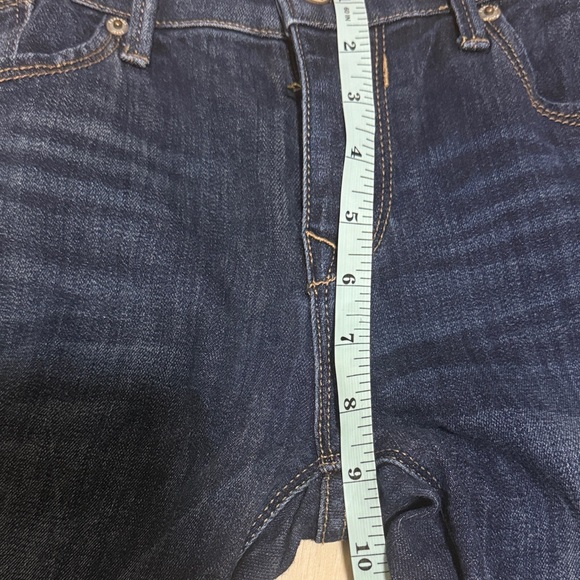 Express Dark Blue MIA Mid Rise Legging Denim Jeans - Picture 7 of 9